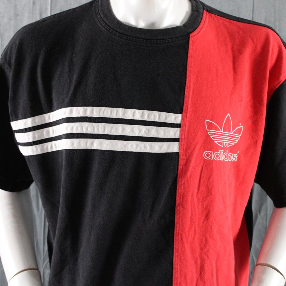 Vintage Adidas Shirt - Colour Block Special - Men's Extra Large - Picture 2 of 8